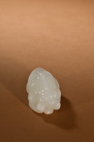 和田玉籽料|和田玉籽料貔貅把件