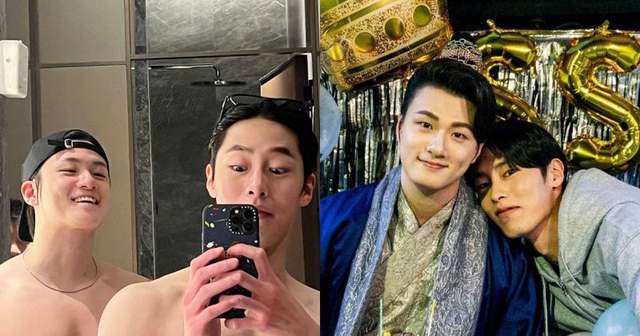 李宰旭|《还魂》李宰旭与申承浩同游曼谷，发合影被粉丝调侃像“度蜜月”