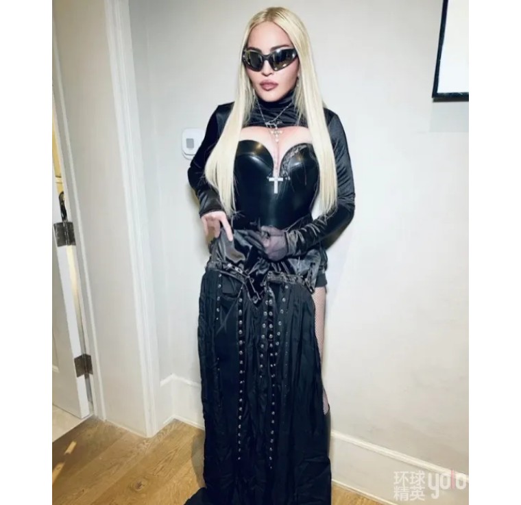 麦当娜|64岁麦当娜依然少女感满满？强悍女帝过度P图被吐槽