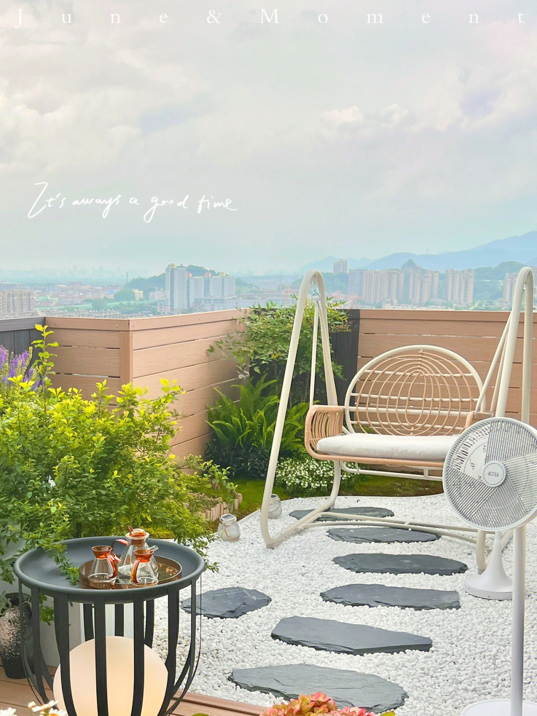 为了一个露台,买了栋顶楼的房子,建个“空中花园”,太美了!