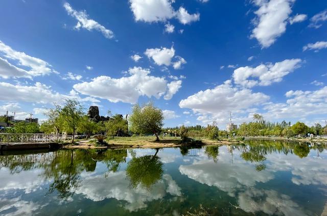 格尔木|青海省冷门公园，位于格尔木市中心且免费开放，去过的游客很少