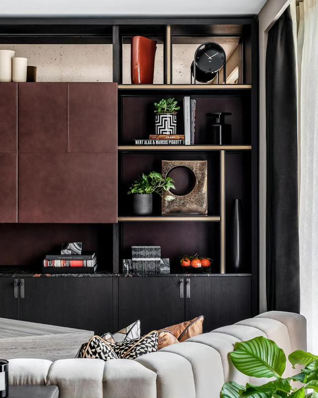 伦敦轻奢范公寓,粉系色彩独特艺术装饰,为家居带来休闲奢华感