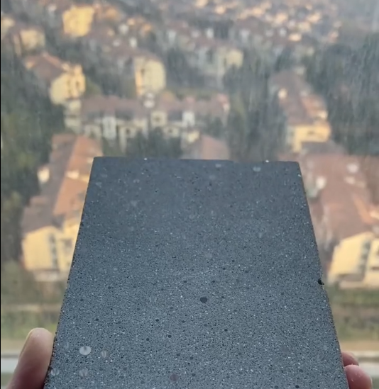 新型装饰材料,透光水泥板。你见过没有!