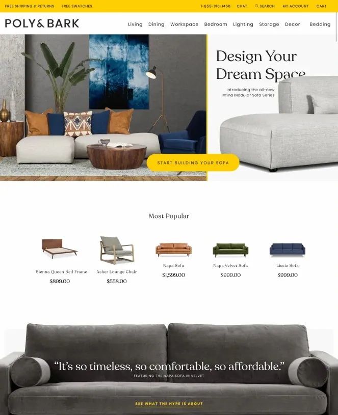 Shopify独立站店铺样式展示——家居与装饰类