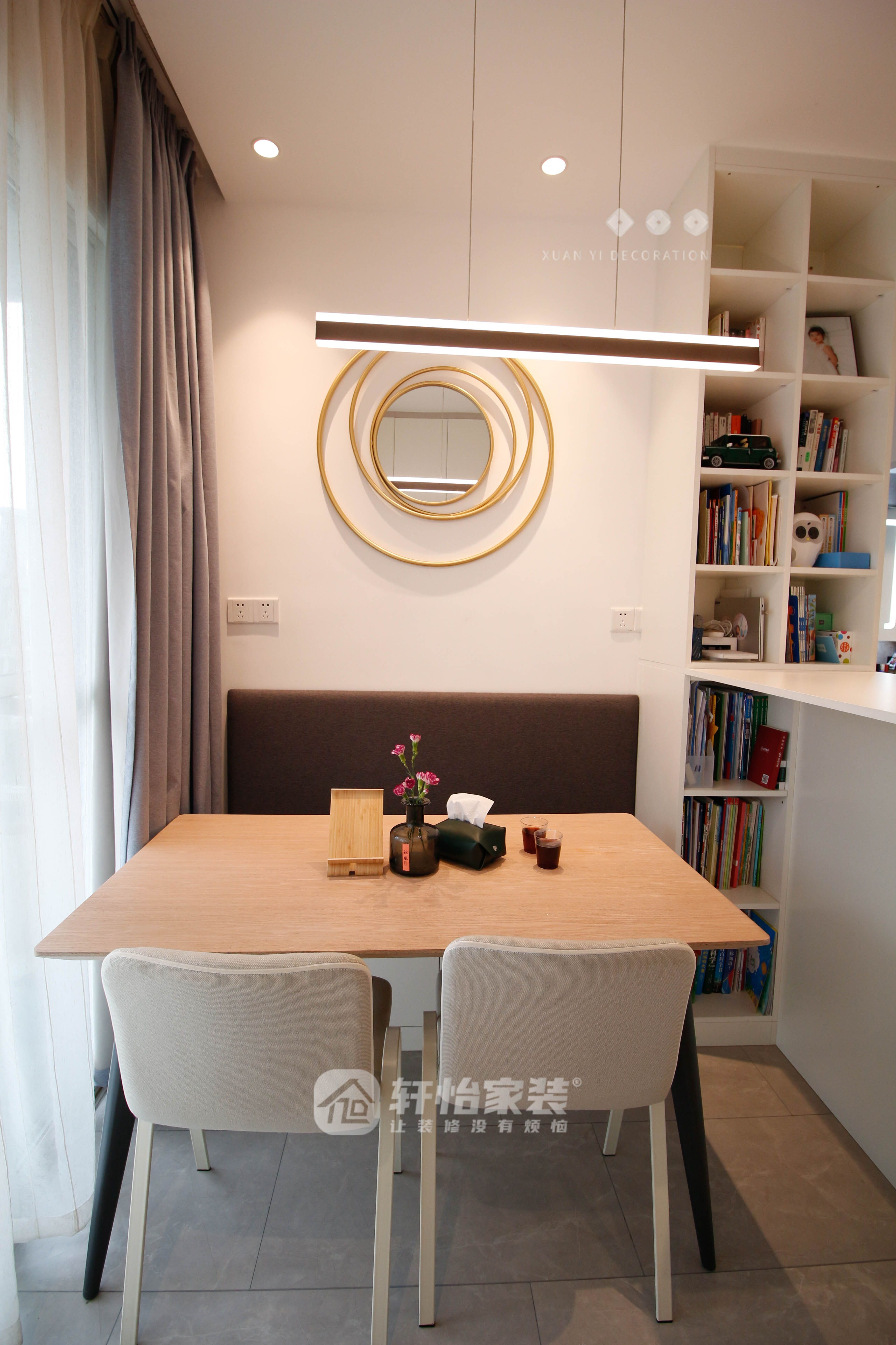 轩怡装饰 | 实景案例-祈福新村-现代简约之美