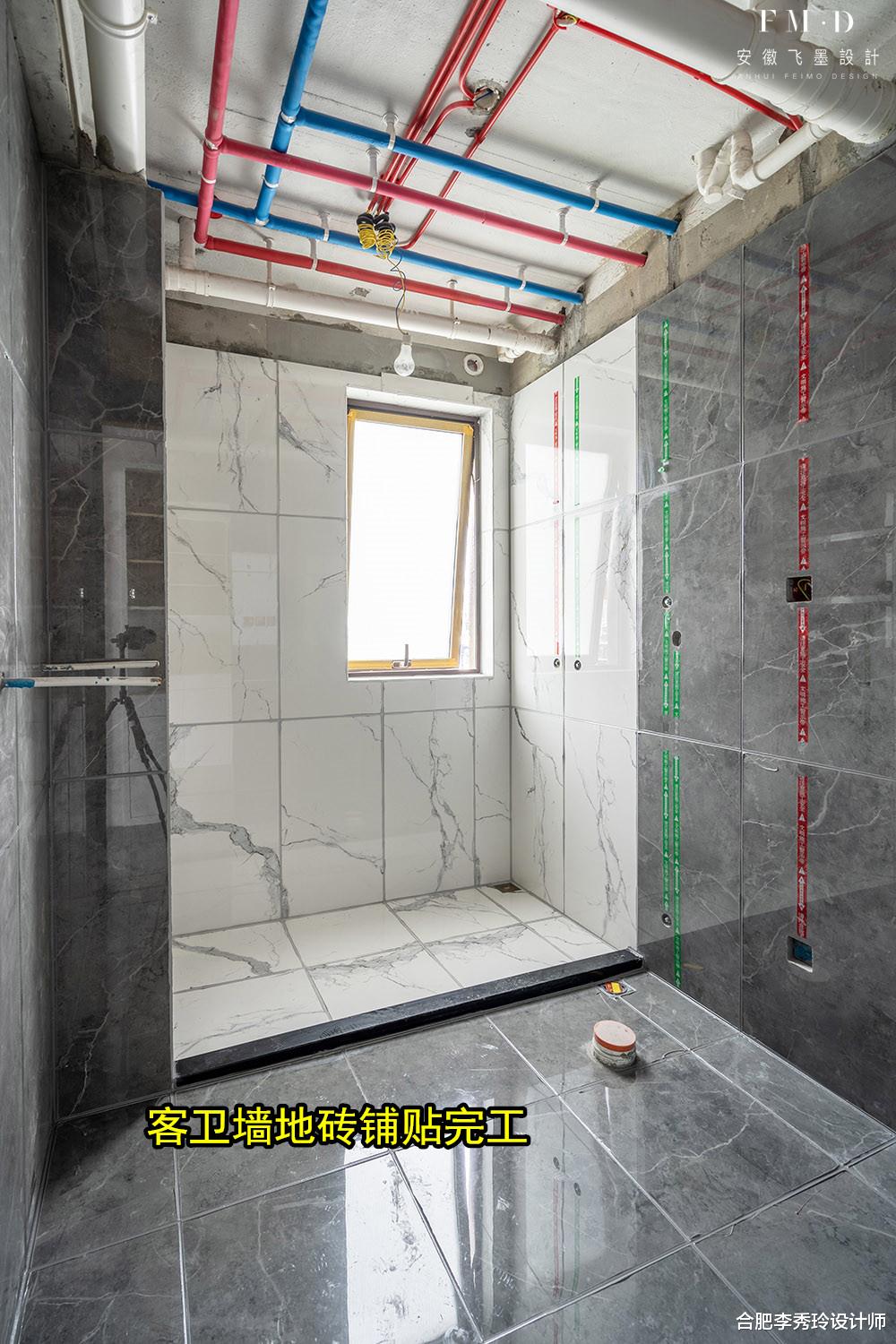 做法机智：双卫相邻，马桶同时移位47公分，8个收纳技巧没浪费1㎡