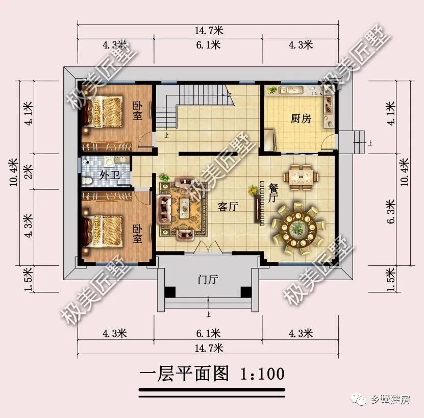 这样精致又高大上的欧式别墅，舒适又自然，谁看都喜欢