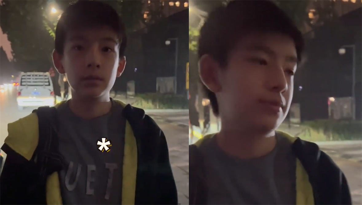 董洁|董洁晒儿子近照，13岁顶顶迎来叛逆期！餐桌上跟妈妈说话不耐烦