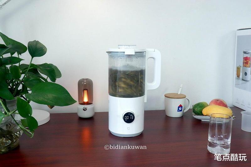 轻音细磨,豆浆浓汤果蔬一键搞定:米家智能小破壁料理机体验