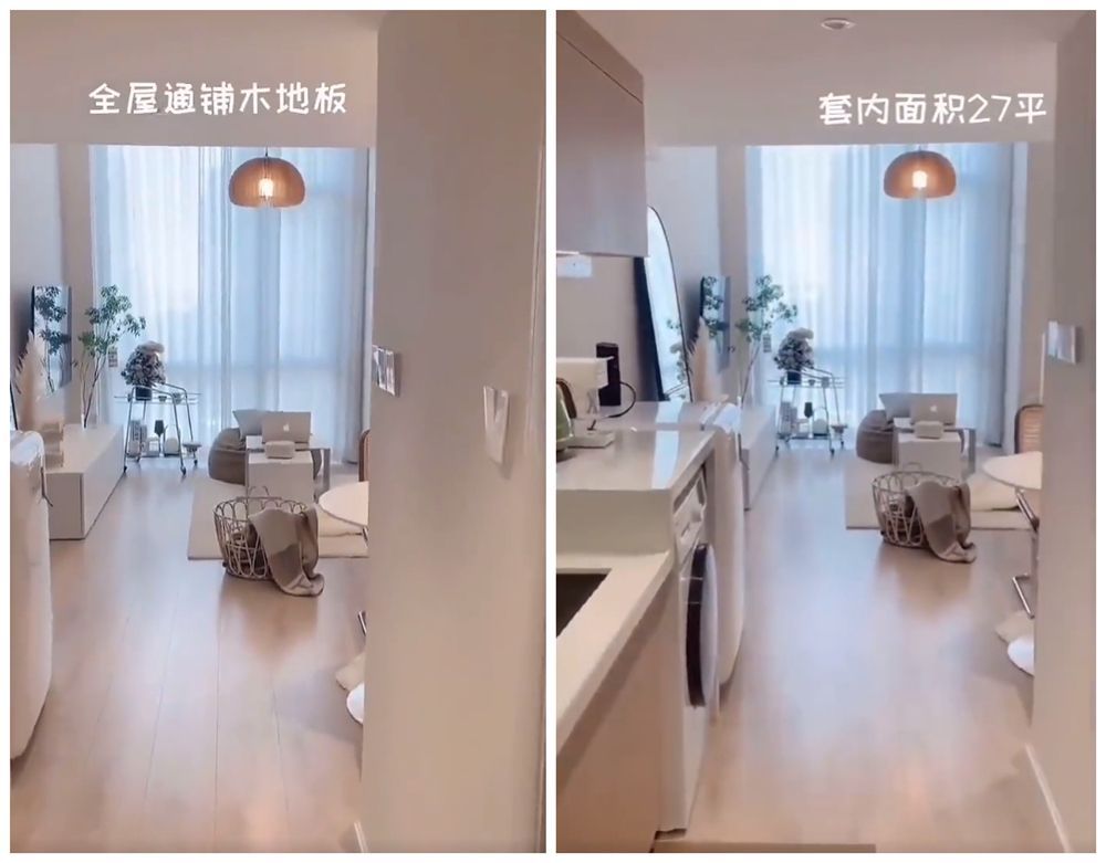 90后姑娘买下27㎡蜗居,利用4米层高做二楼卧室,一个人住真的爽