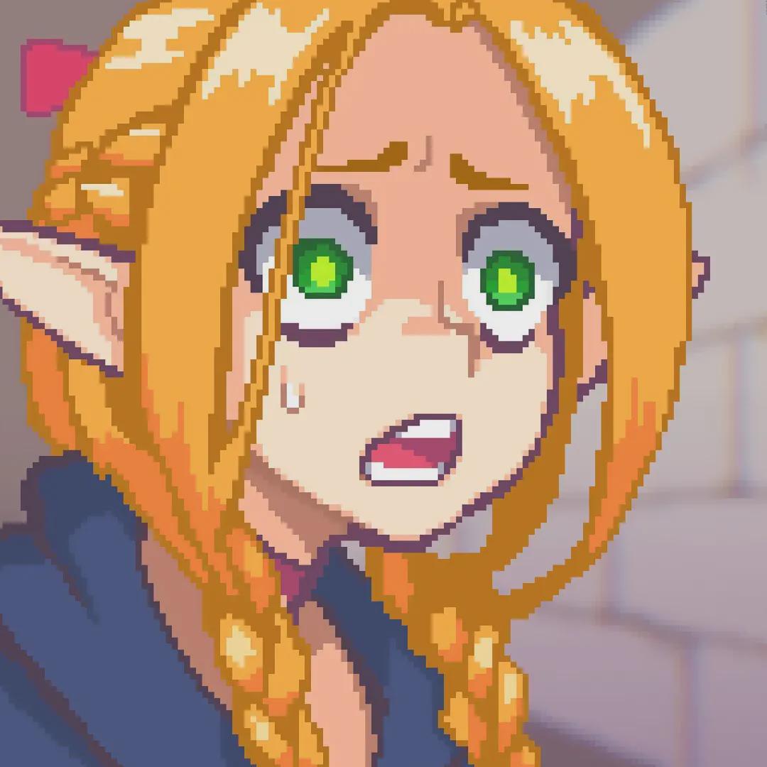 |动漫头像：你唯唯诺诺，她肆无忌惮