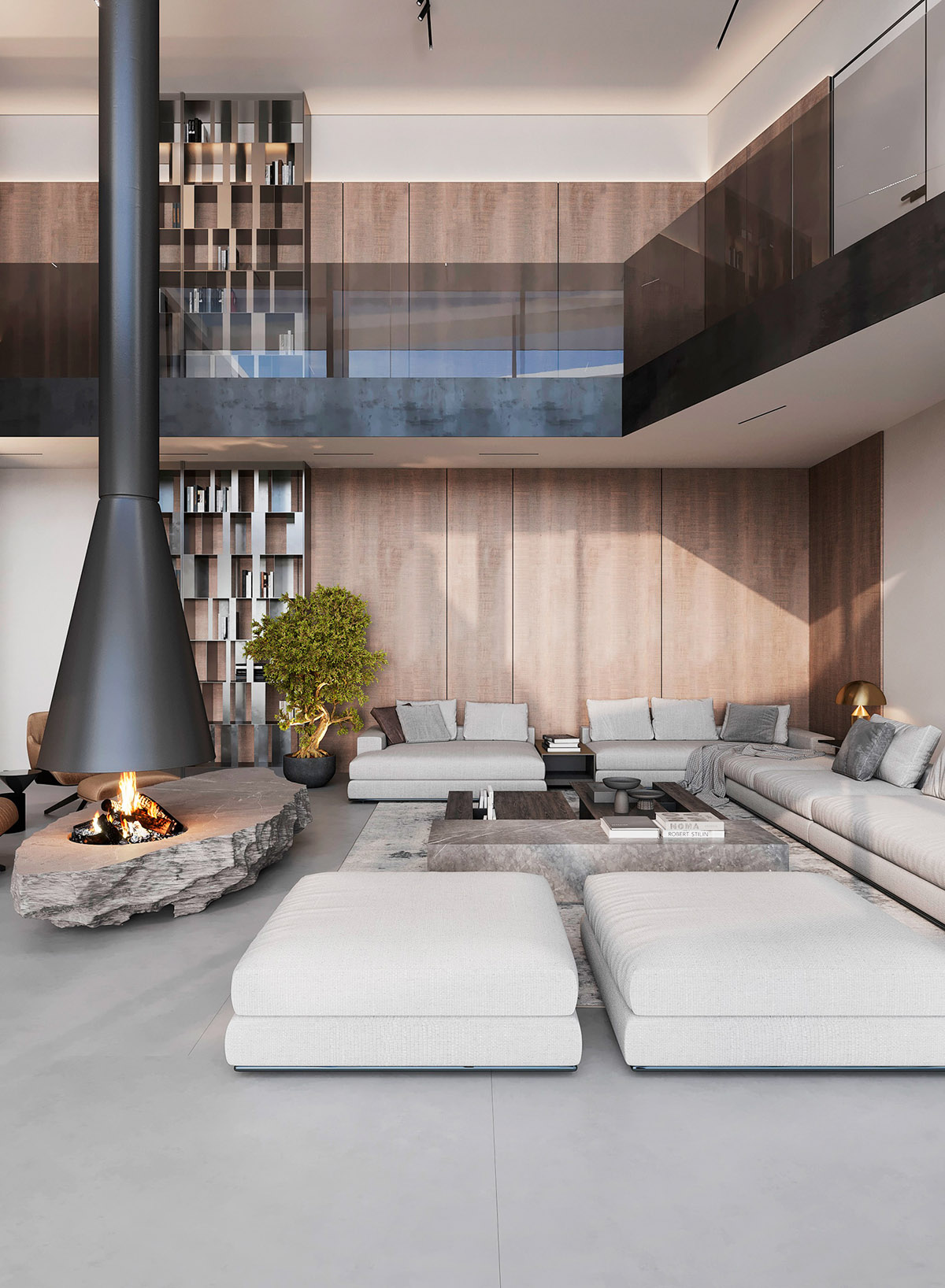 具有清新、现代风格和强烈个性的800平米华丽住宅