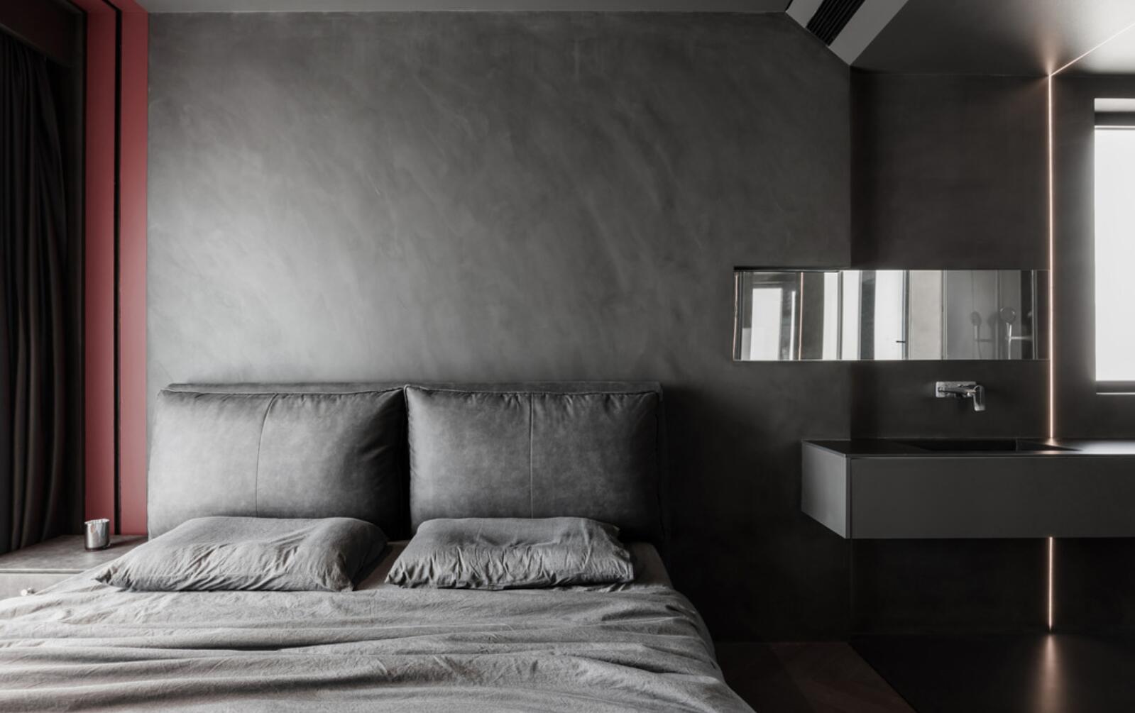 108㎡新房,他拒绝平庸,以统一色调定位空间,完工后超酷