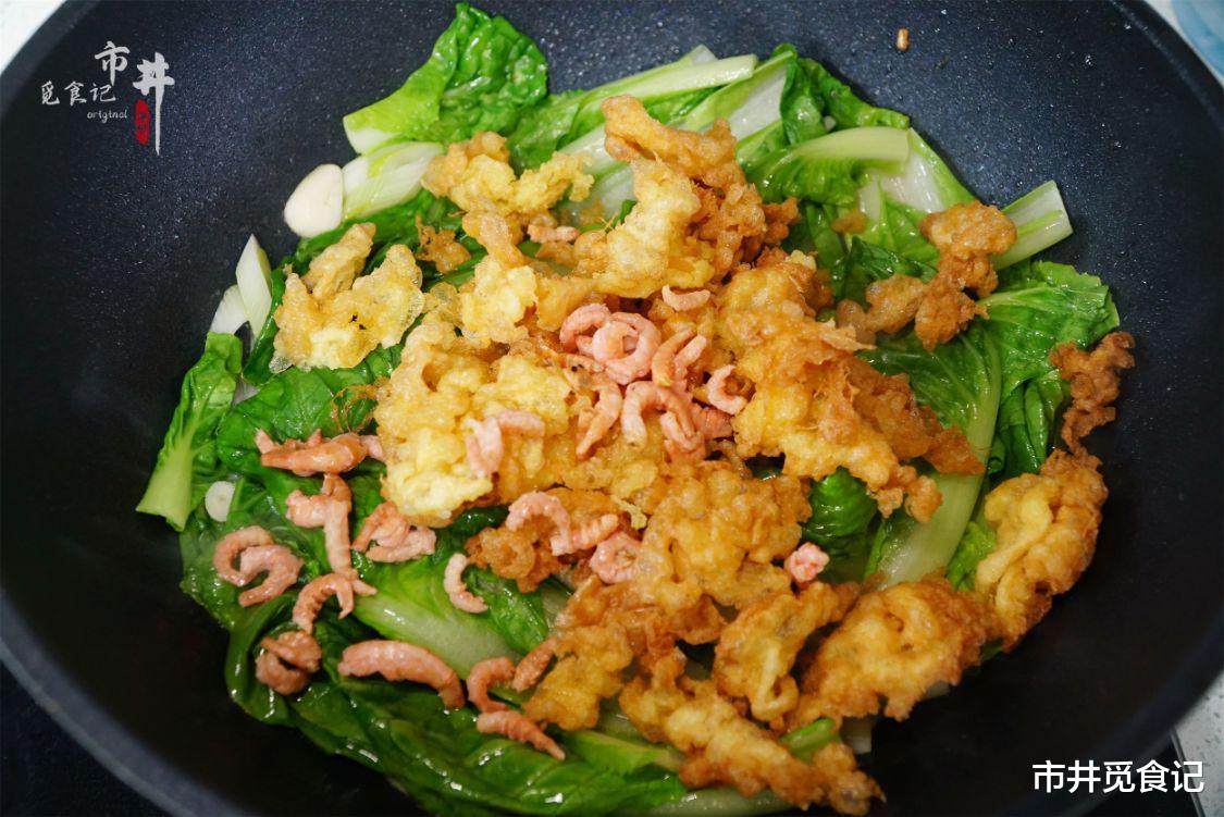 吃小白菜，千万别放过“双鲜”的做法，比吃肉还香，一次就上瘾