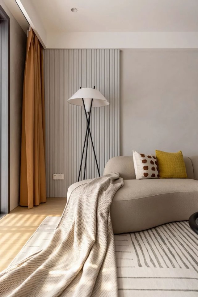 107㎡现代风,这个春天绝美配色,也太好磕了