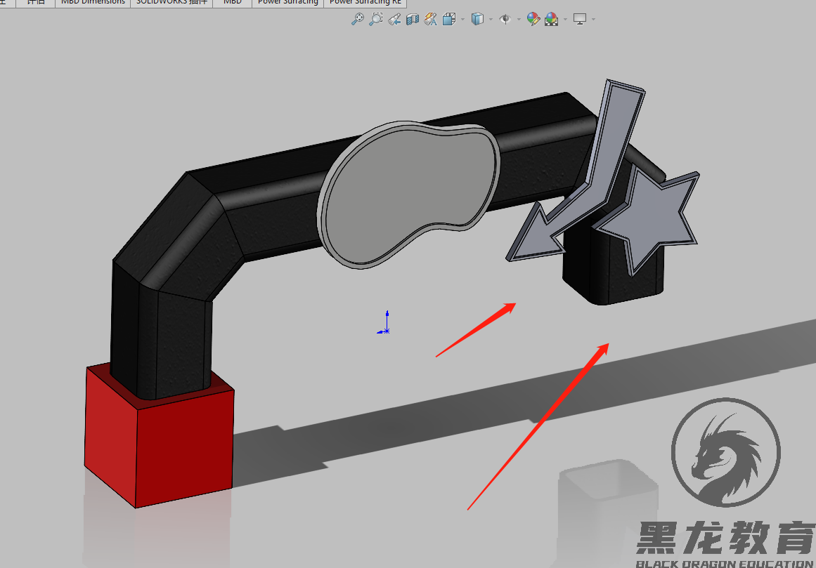 高通驍龍|用solidworks繪制一款廣告牌