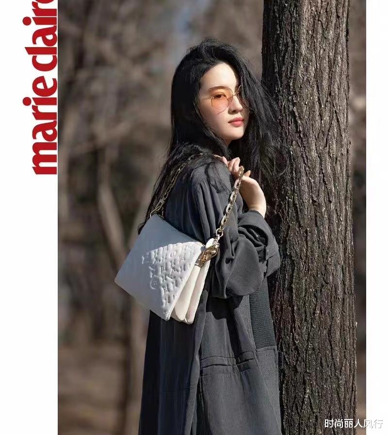 刘亦菲|刘亦菲又重回千金大小姐排场！背32万爱马仕赶高铁，出行不输豪门