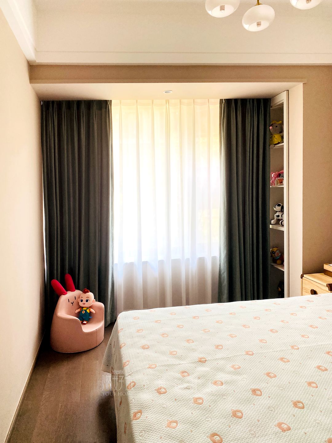 重庆嘉景湾实景案例·悠好木简约美式复古混搭实拍全屋定制