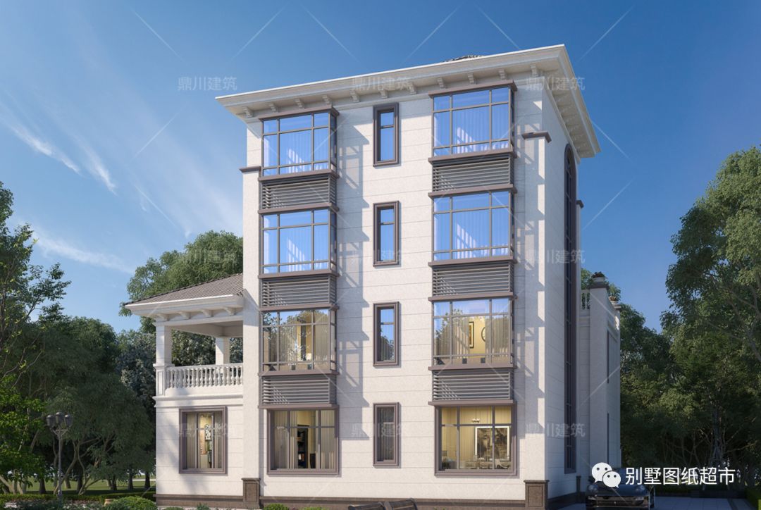 别墅|5套别墅,外观时尚有特色,功能布局齐全,适合农村的好房子