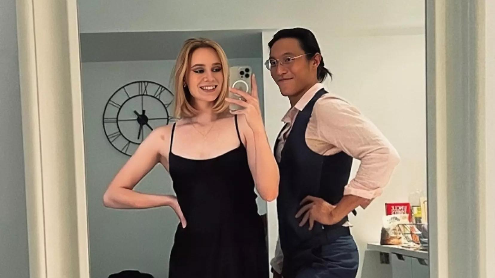 马德钟|恭喜！香港知名星二代晒合照公开新恋情，金发外国女友身高出众