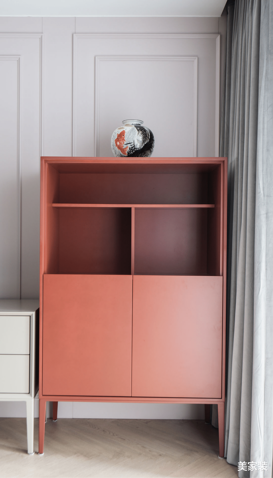 曲线条+鲜艳色彩,看139平的家,到底能变得有多美?