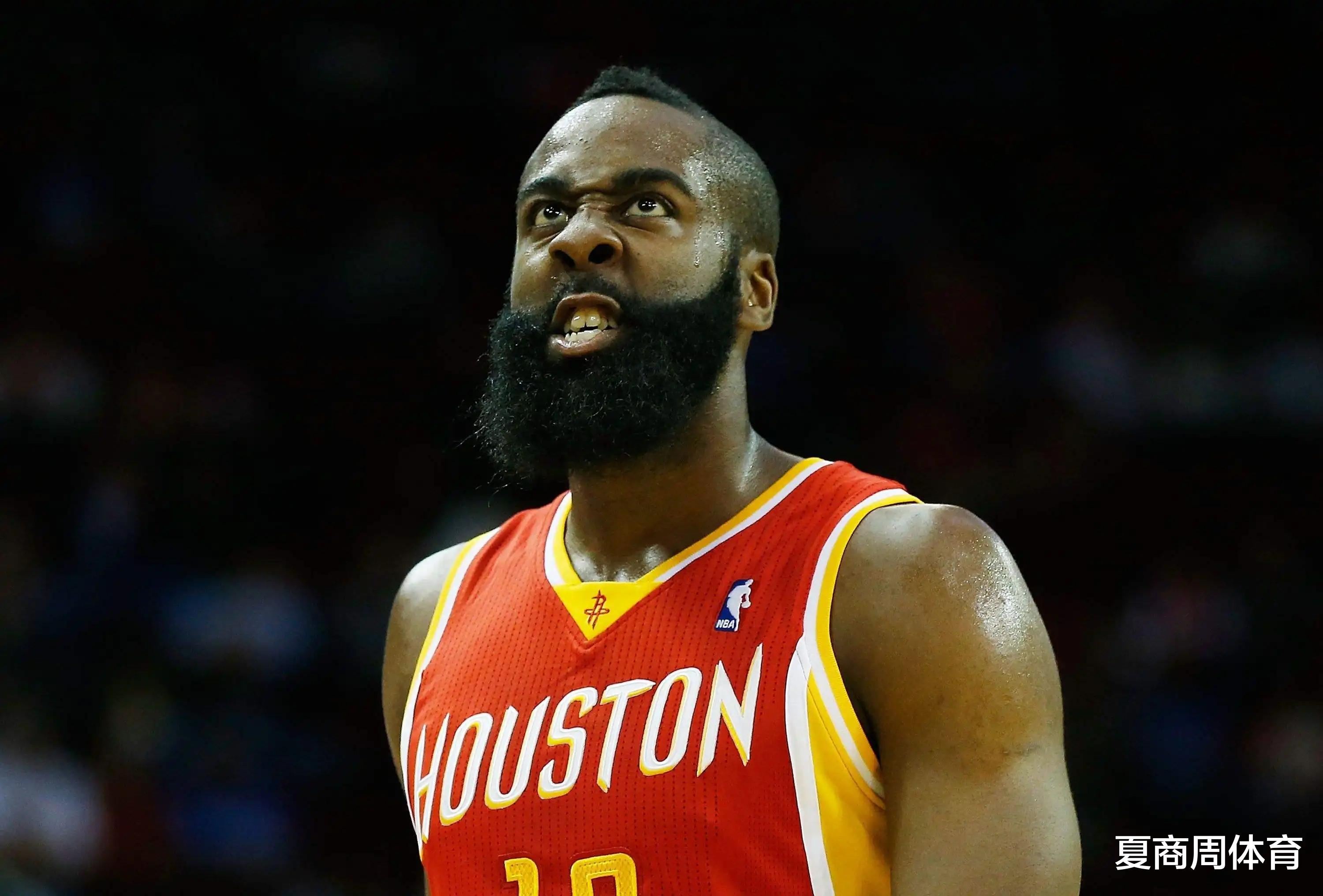 詹姆斯·哈登|NBA短评：8场季后赛，如果对哈登的要求是20+10，那他还差一点！