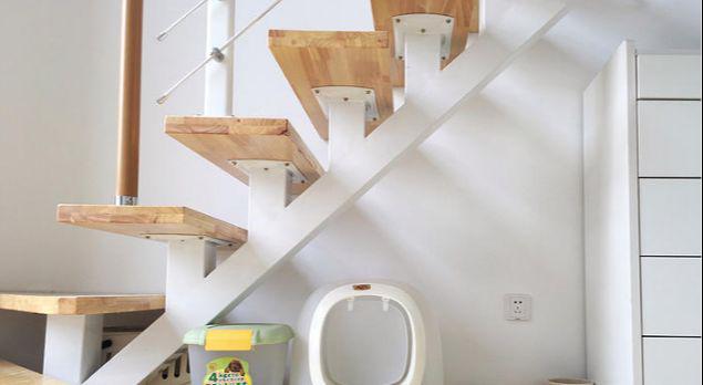 90后夫妻改造55平复式住宅,装修日式小清新风格