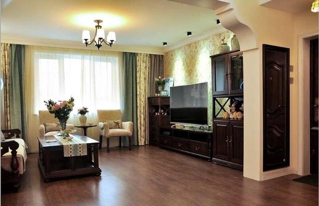 美式风新房完工,放上硬装和软装上齐对比图,漂亮大气上档次