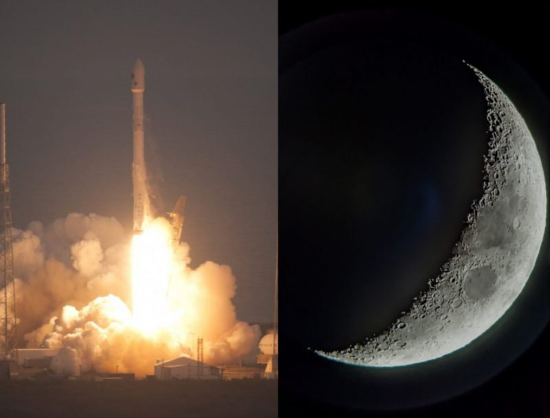 如果你在3月4日观察天空，也许，将望见一艘火箭的残骸坠入月球
