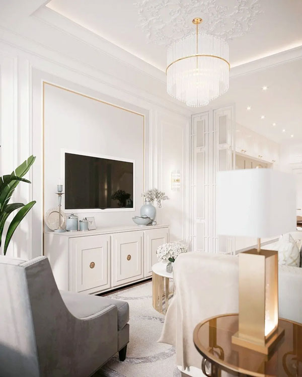 室内装修选择大白墙会不会太单调?