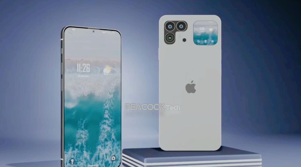 iPhone|iPhone15Pro渲染图:“L”形相机+矩形副屏,搭载M1让性能飞驰