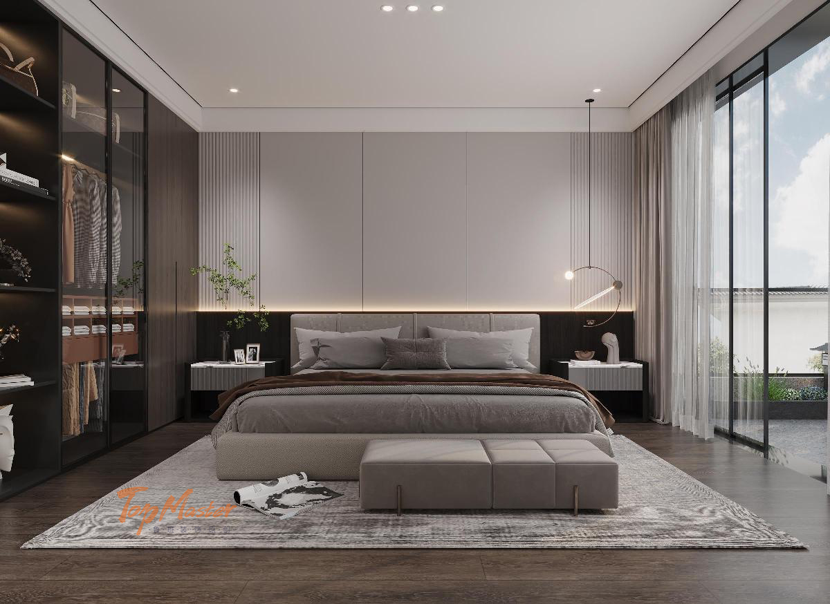 【鲁班装饰】桃李春风256m2现代简约风格 返璞归真