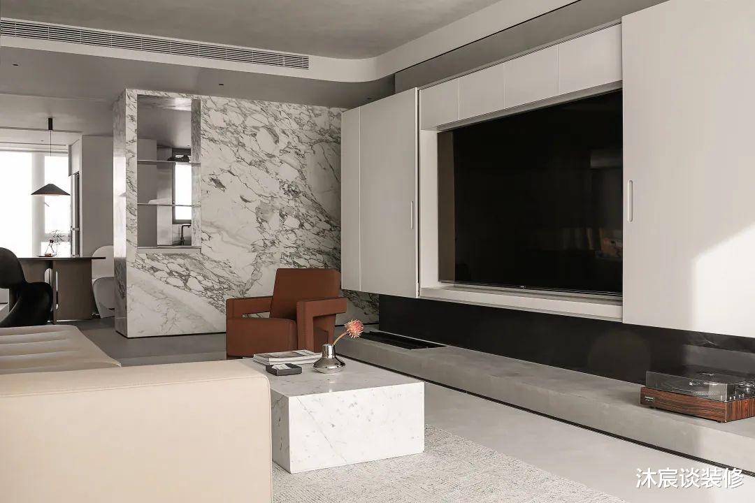 95后的独居生活，用微水泥打造106㎡空间，整洁安静，好高级