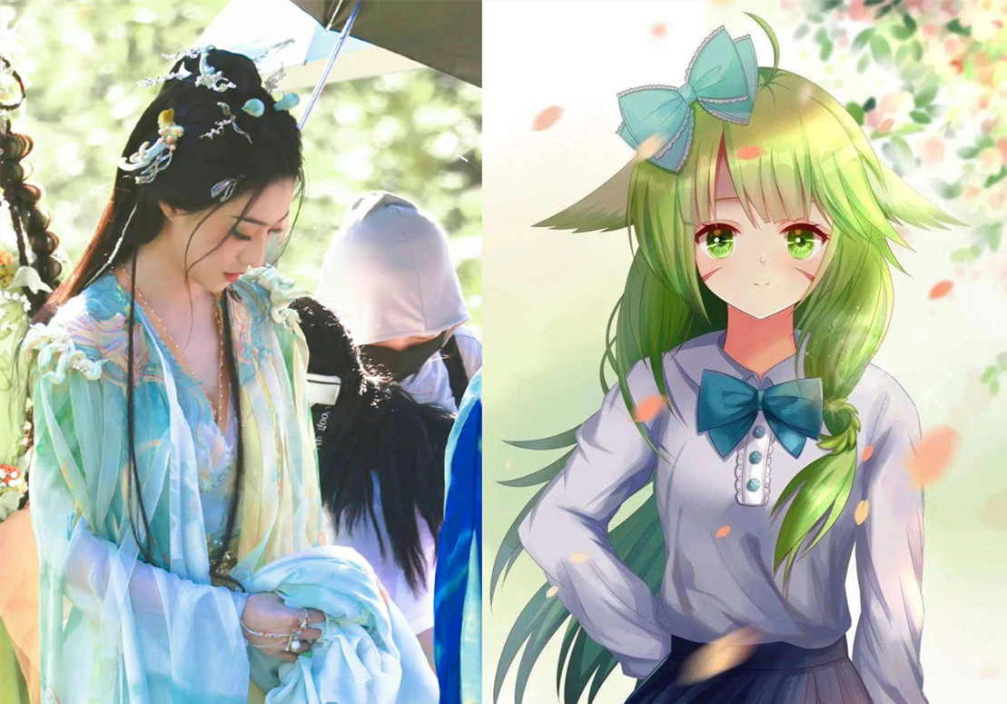 狐妖小红娘|狐妖小红娘真人剧再上热搜,两大美女造型曝光,还原度是最大问题