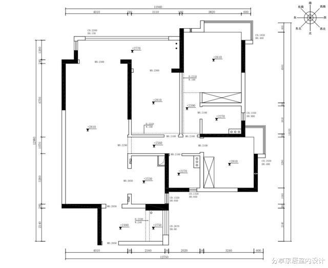 125平现代简约风格,全屋无主灯设计很时尚,进屋就被鞋柜迷住了