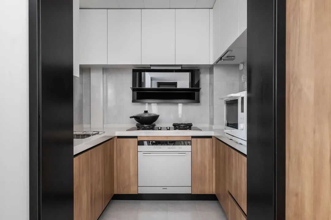 两室无厅改造一室一厅,成就70㎡婚房