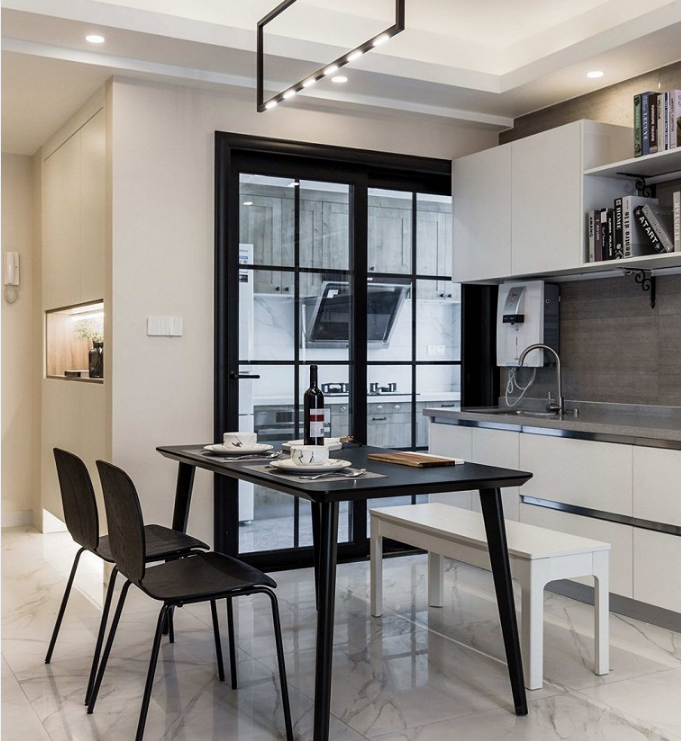 110㎡现代简约新房,半包花6万,打造小夫妻的幸福安乐窝