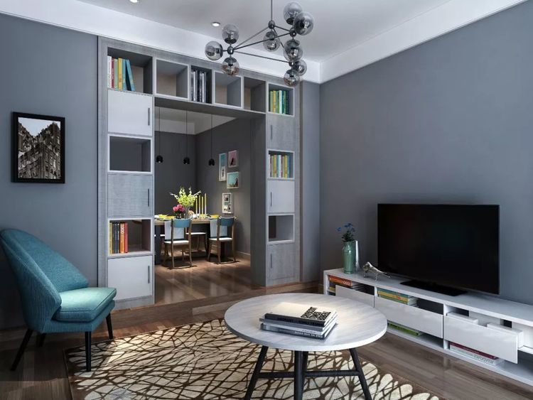 小户型客餐厅一体化,这样装修后,朋友都夸赞,简直太完美了