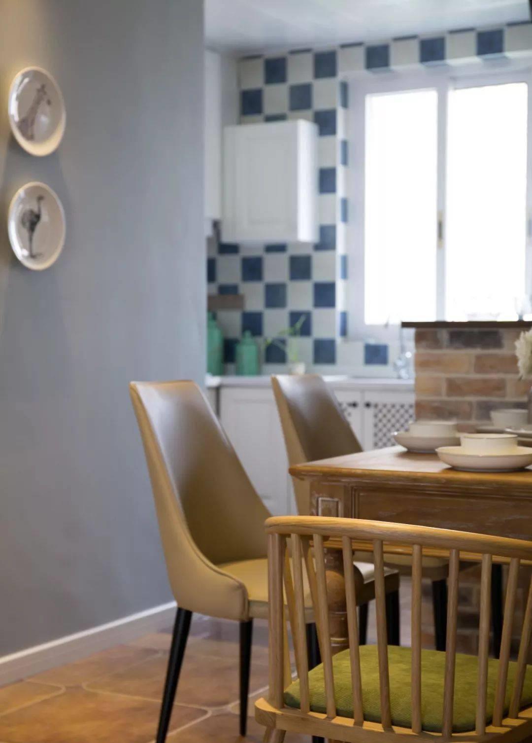 媳妇坚持装的简美乡村风,餐厅越看越是那个味儿,晒晒!