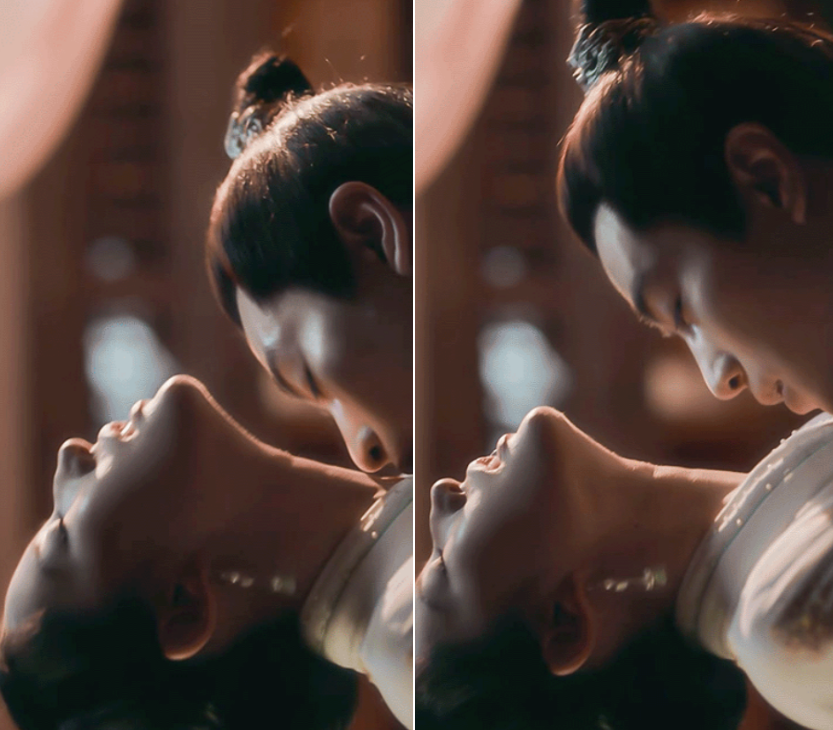 刘亦菲|刘亦菲片场拍吻戏引围观！搂住男方紧闭双眼，摄影师扛机器怼脸拍