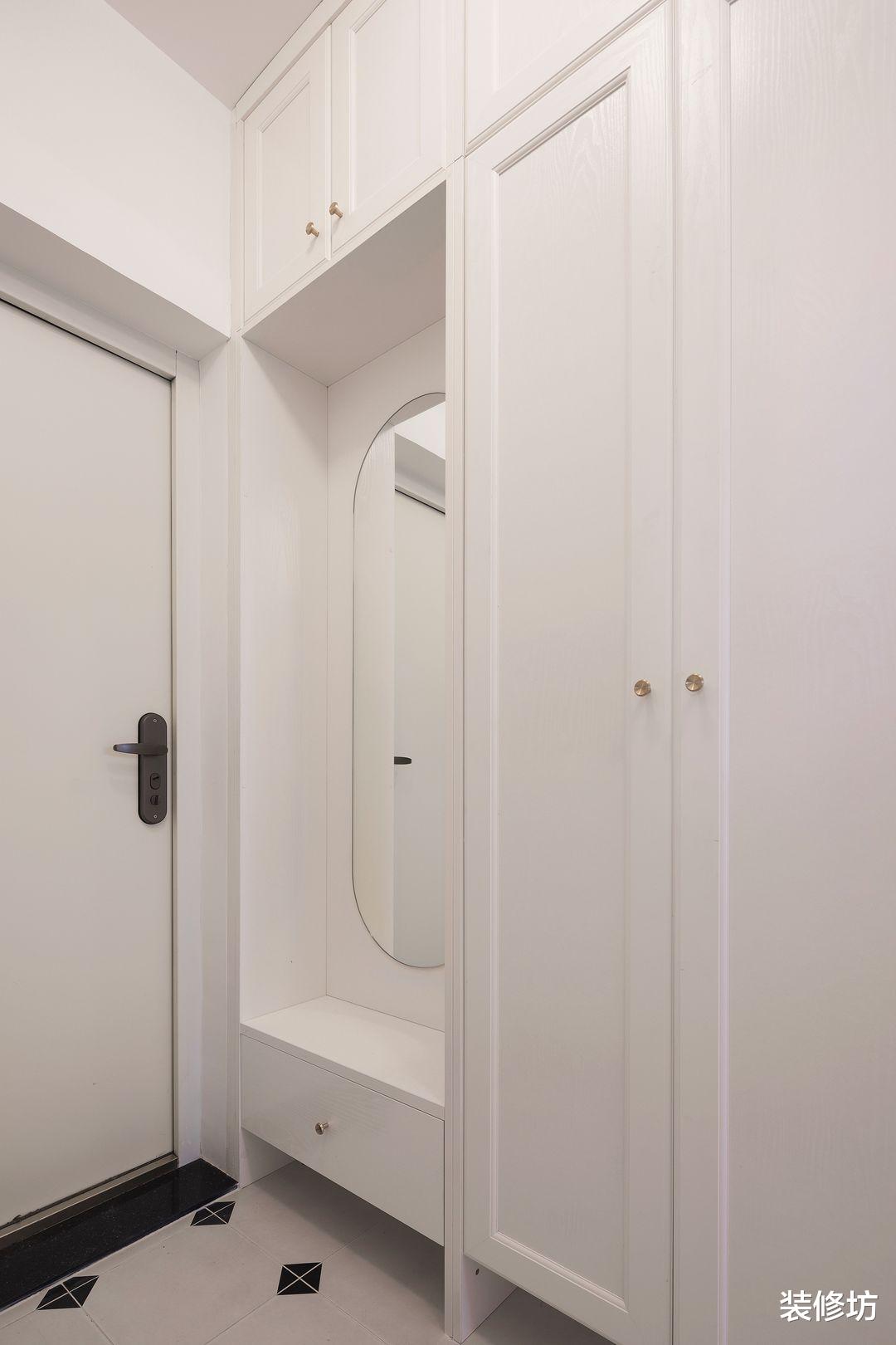 爆改48平方米一居室,实现超强开放式布局,卧室还有泡澡区