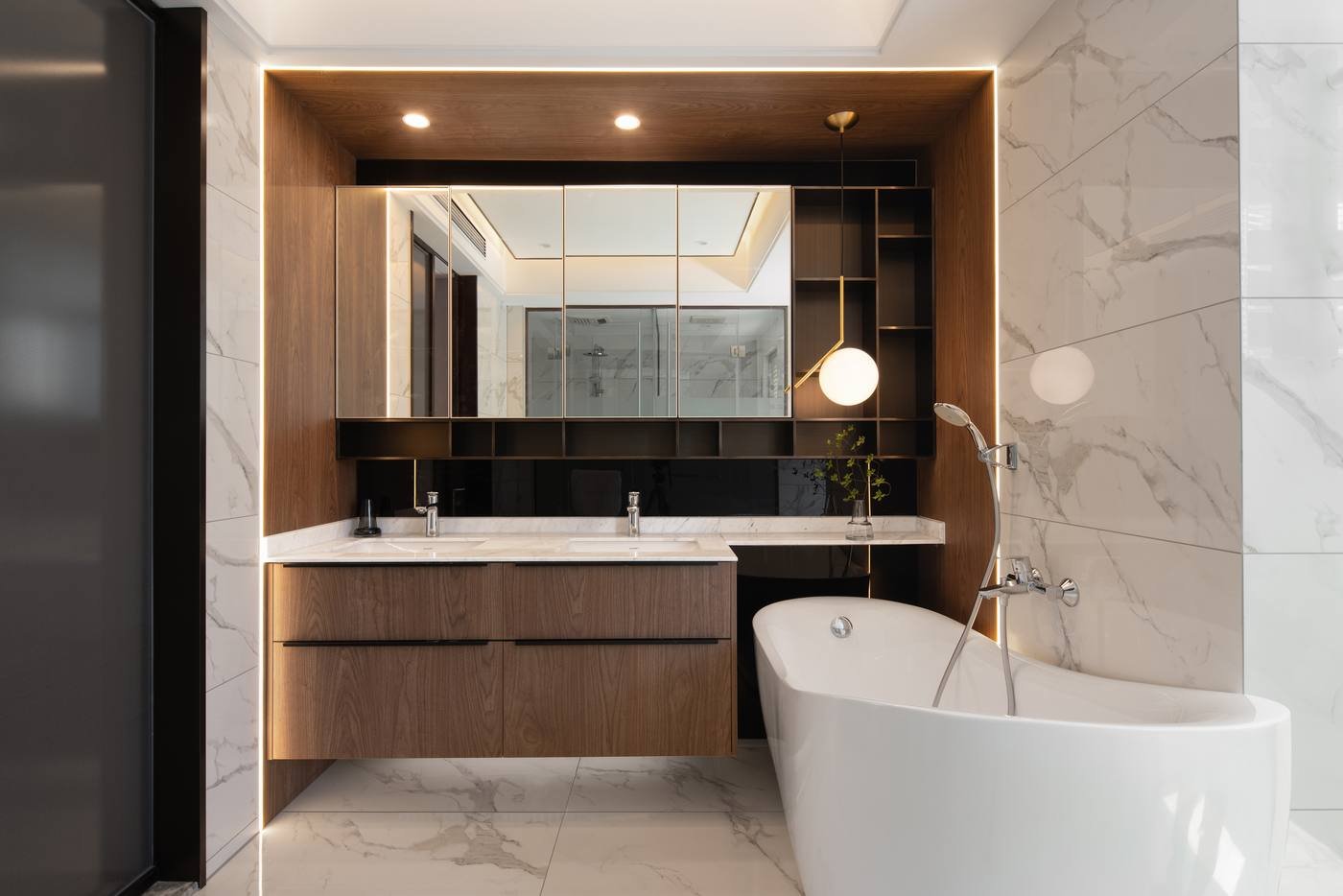 250平别墅设计,大气时尚灰色系的现代轻奢风就是不一样