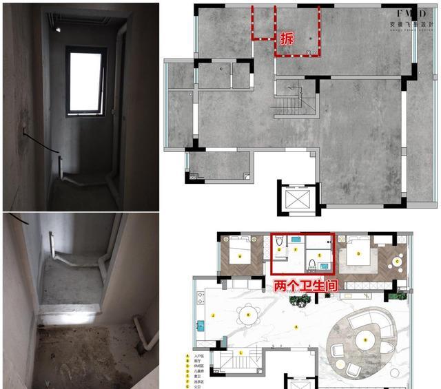 万科310顶叠：移楼梯，现浇屋顶+楼板，全屋整整增加了100多平！
