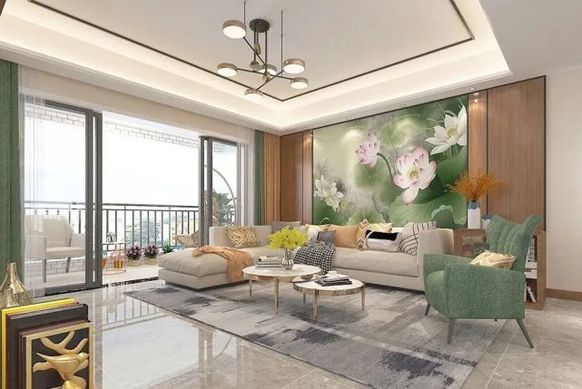 90后夫妻买下138平米四房户型,装现代风格,入户就被惊艳到了