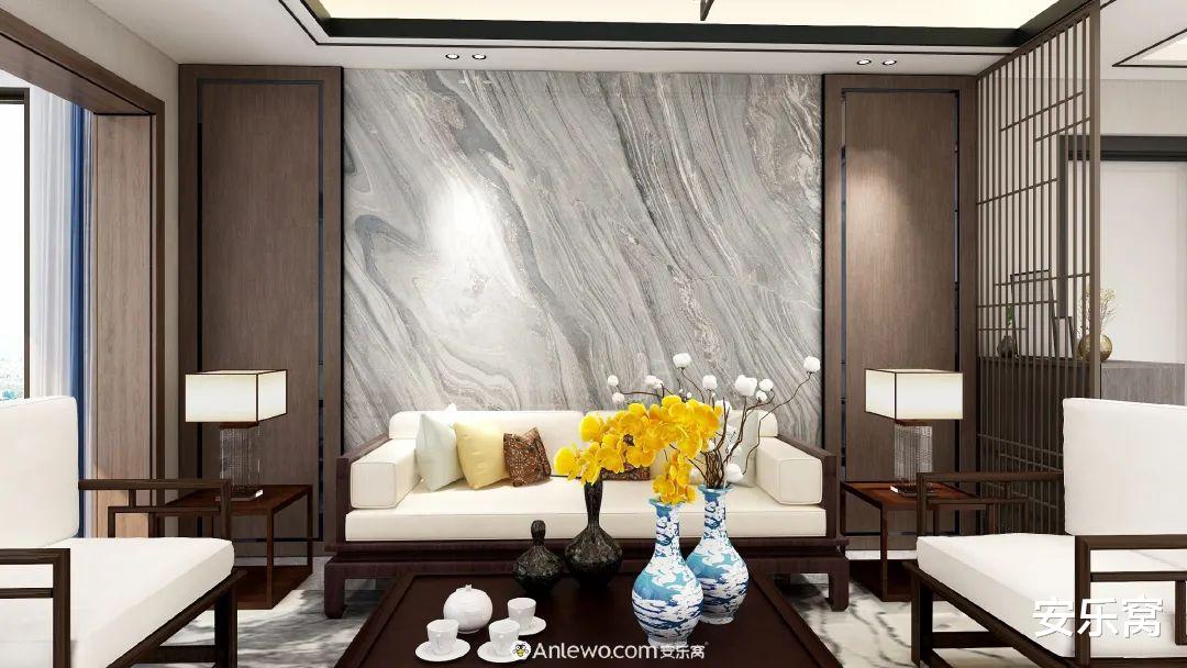 ANLEWO|118㎡现代新中式,原来可以这么设计,新派雅趣!