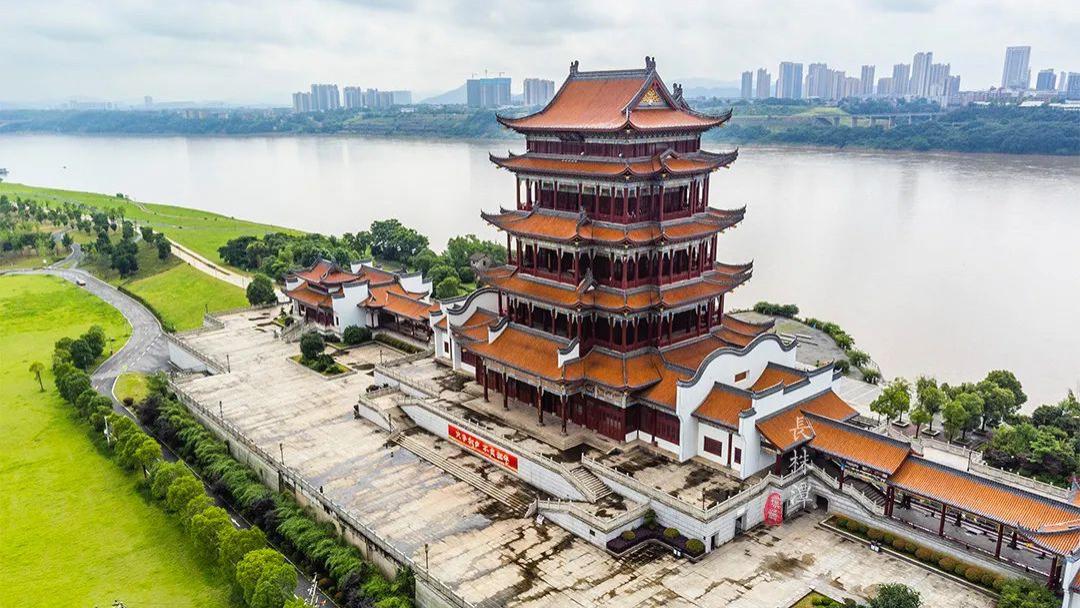 与世隔绝|湘潭有一座400年历史的“湘江第一楼”，竟暗含九五之尊的寓意
