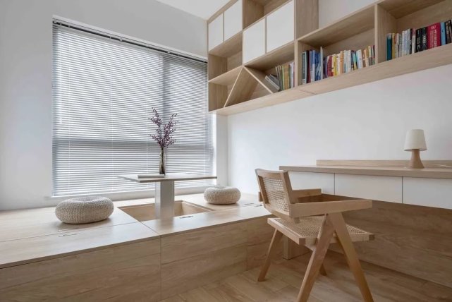 原木+白色，87㎡小户型，打造质朴纯粹的空间！