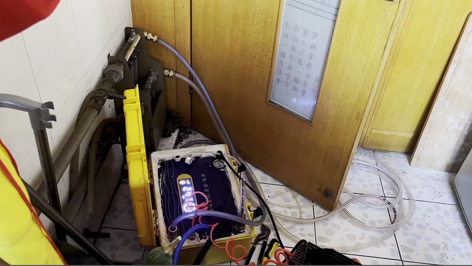 手把手教你最简单的清洗地暖