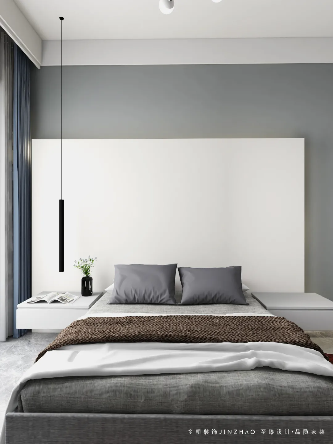 燕港御灏府145㎡现代极简,让家回归简单纯粹