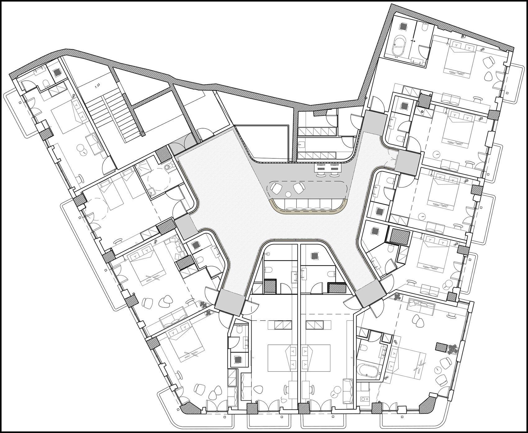 亿伽设计│酒店设计│Perianth酒店:古老城市中的现代生活